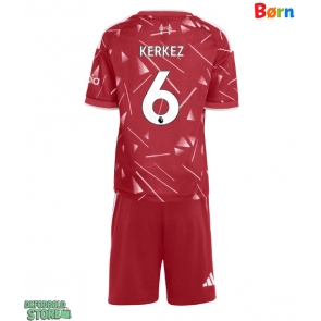 Liverpool Milos Kerkez #6 Replika Babytøj Hjemmebanesæt Børn 2026-27 Kortærmet (+ Korte bukser)